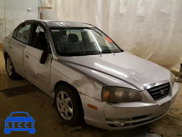 2004 HYUNDAI ELANTRA KMHDN46D64U763400 зображення 0