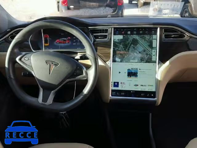 2014 TESLA MODEL S 5YJSA1H11EFP55014 image 8