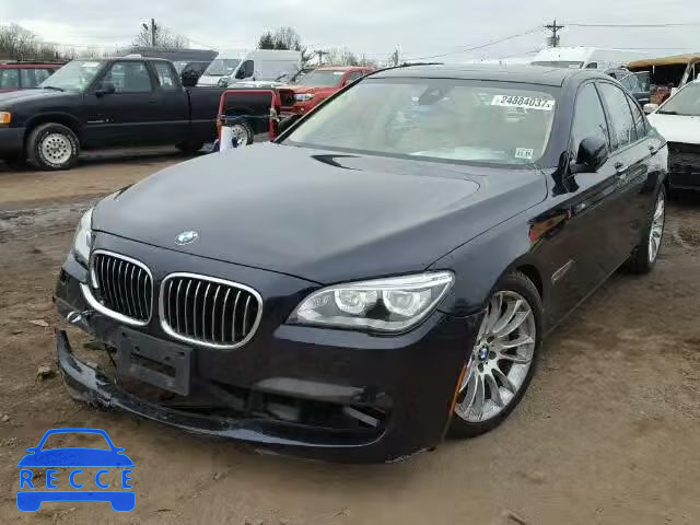 2015 BMW 750I XDRIV WBAYB6C53FD225390 зображення 1