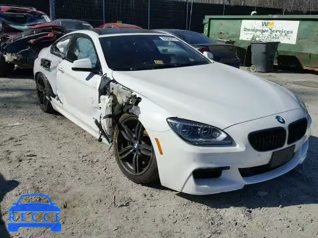 2013 BMW 640I WBALW3C57DC892284 зображення 0