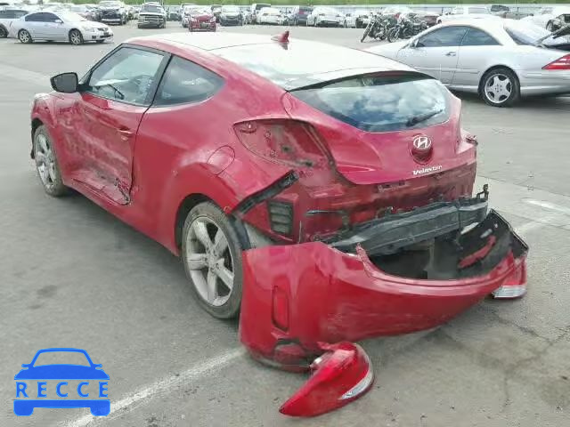 2015 HYUNDAI VELOSTER KMHTC6AD0FU236623 image 2