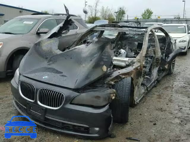 2012 BMW 740LI WBAKB4C55CC576846 зображення 1