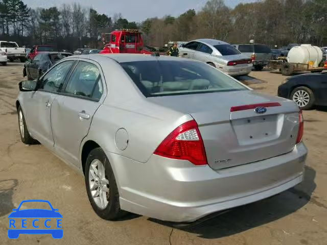 2010 FORD FUSION S 3FAHP0GAXAR431952 image 2