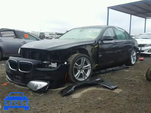 2014 BMW 740LI WBAYE4C58ED138532 зображення 1