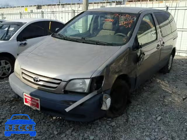 2001 TOYOTA SIENNA CE 4T3ZF19C31U326798 image 1