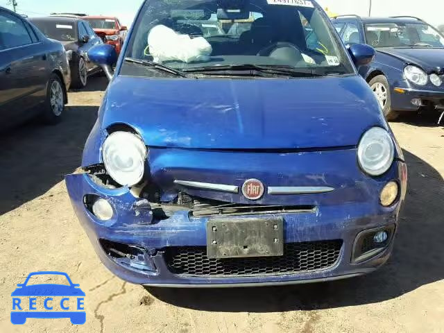 2013 FIAT 500 SPORT 3C3CFFBR7DT750227 image 9