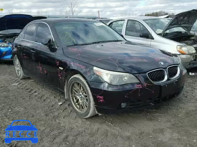 2006 BMW 550I WBANB53516CP00649 зображення 0