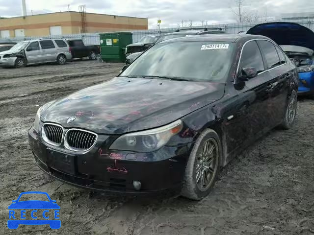 2006 BMW 550I WBANB53516CP00649 зображення 1