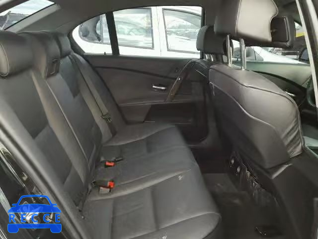 2006 BMW 550I WBANB53516CP00649 image 5