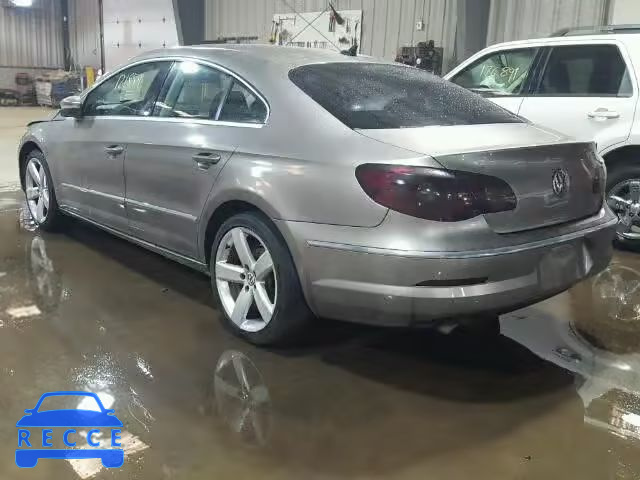 2012 VOLKSWAGEN CC LUXURY WVWHN7AN1CE511098 image 2