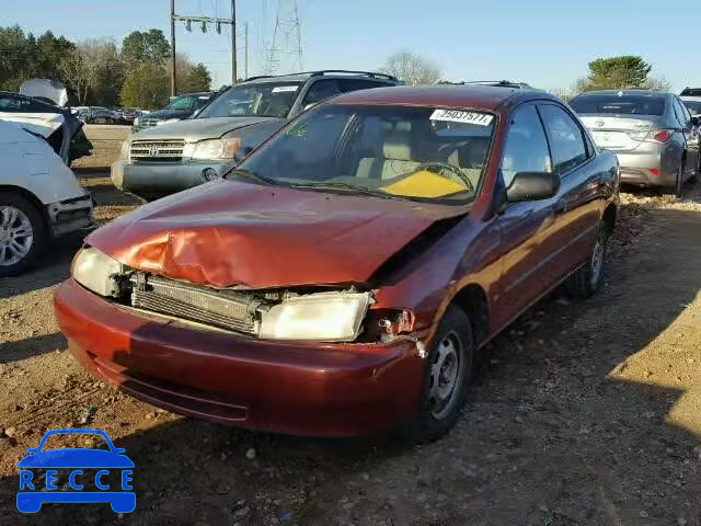 1998 MAZDA PROTEGE DX JM1BC1410W0237315 image 1