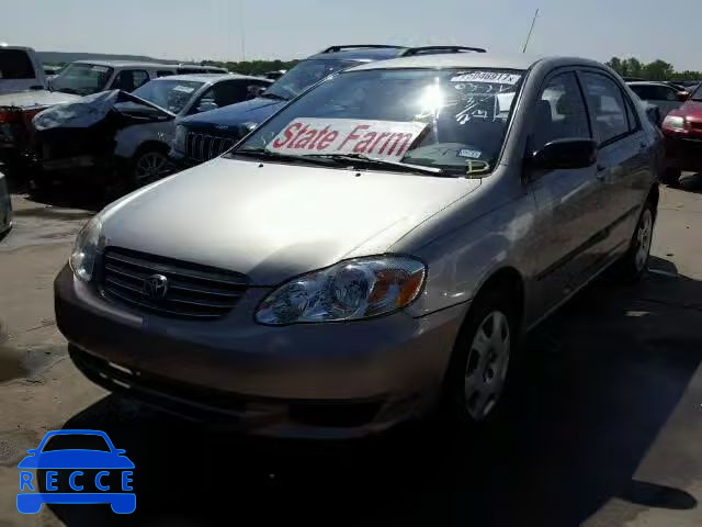 2003 TOYOTA COROLLA 1NXBR32E73Z000160 Bild 1