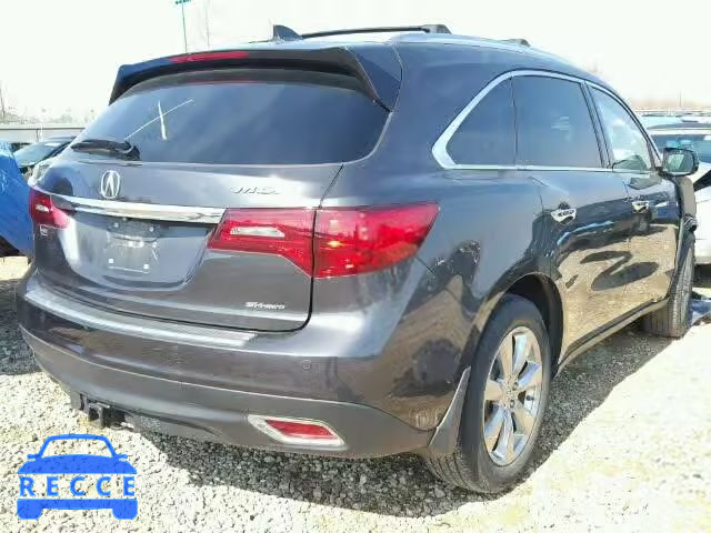 2014 ACURA MDX Advance 5FRYD4H80EB010446 image 3