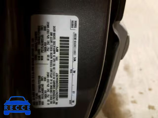 2002 NISSAN QUEST GLE 4N2ZN17TX2D806287 image 9