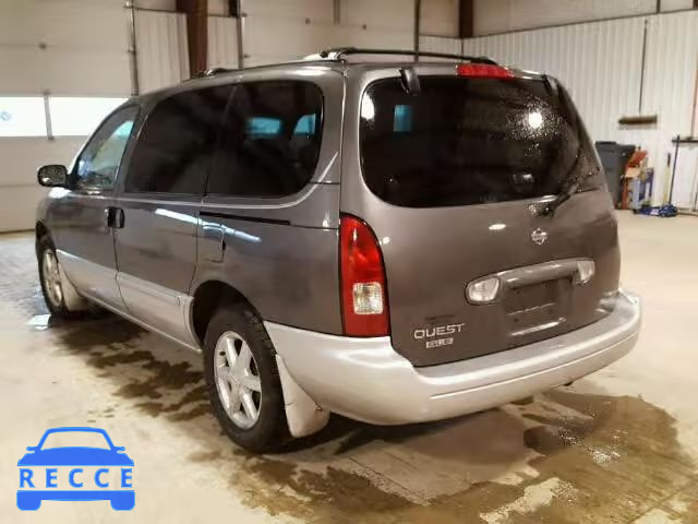 2002 NISSAN QUEST GLE 4N2ZN17TX2D806287 image 2