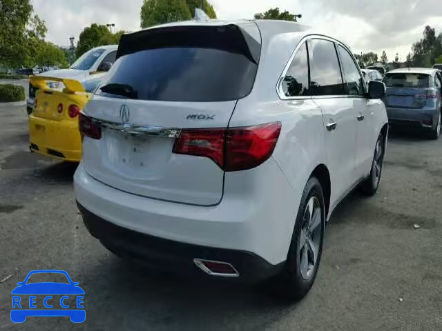 2014 ACURA MDX 5FRYD3H28EB003993 зображення 3