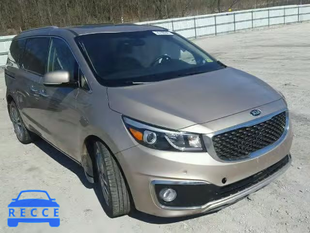 2015 KIA SEDONA SXL KNDME5C10F6031842 Bild 0