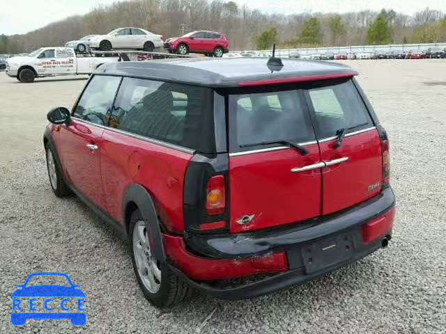 2009 MINI COOPER CLU WMWML33519TX50694 image 2