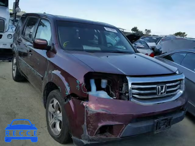 2014 HONDA PILOT EXLN 5FNYF3H70EB021976 image 0