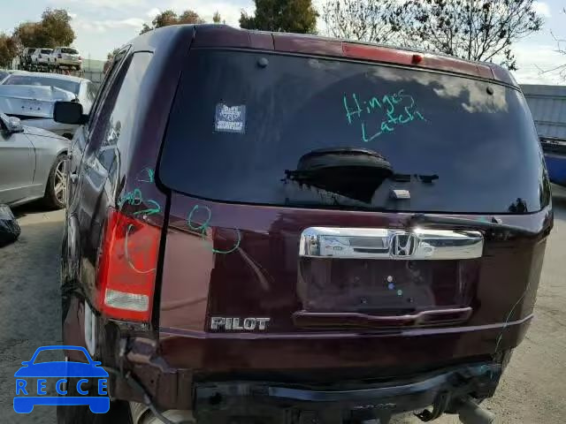2014 HONDA PILOT EXLN 5FNYF3H70EB021976 image 2