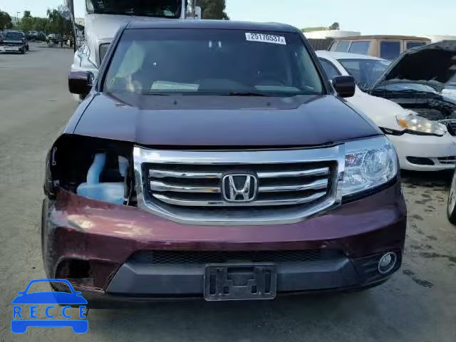 2014 HONDA PILOT EXLN 5FNYF3H70EB021976 image 8