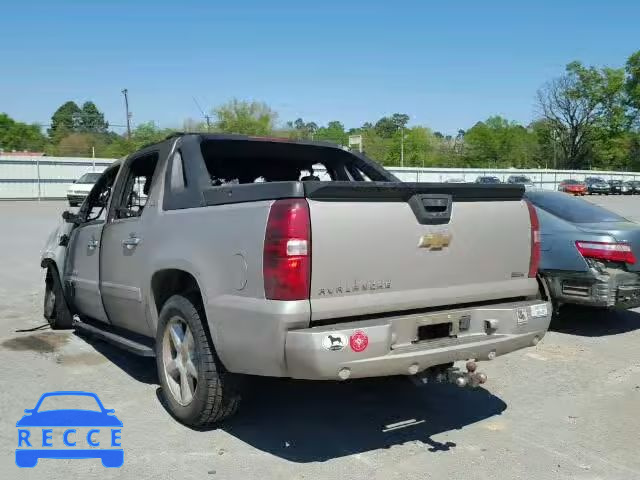 2009 CHEVROLET AVALANCHE 3GNEC32069G157608 Bild 2