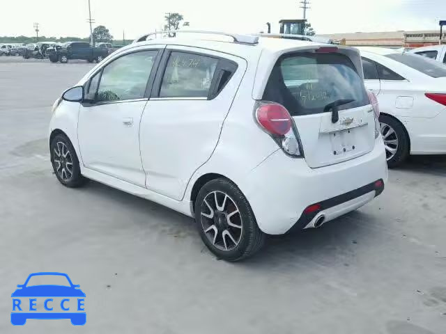 2013 CHEVROLET SPARK 2LT KL8CF6S91DC512017 зображення 2