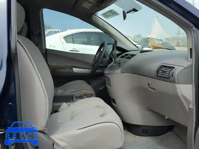 2009 NISSAN QUEST S/SE 5N1BV28U49N105827 image 5