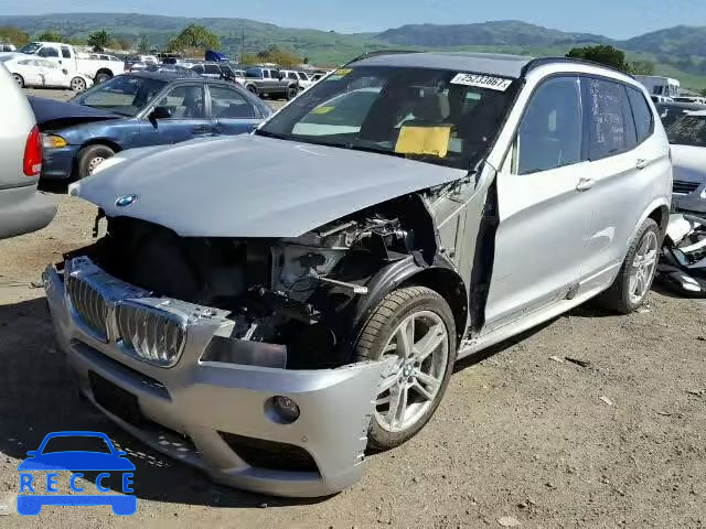 2014 BMW X3 XDRIVE2 5UXWX9C53E0D30614 image 1