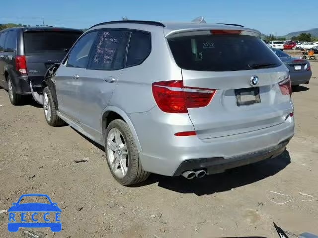 2014 BMW X3 XDRIVE2 5UXWX9C53E0D30614 image 2