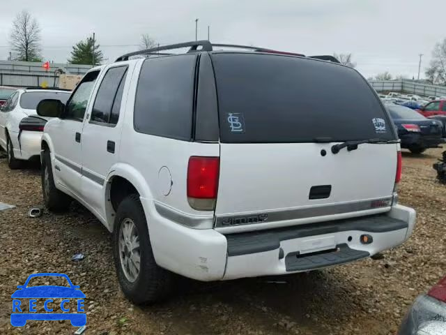 1999 GMC ENVOY 1GKDT13WXX2527853 image 2