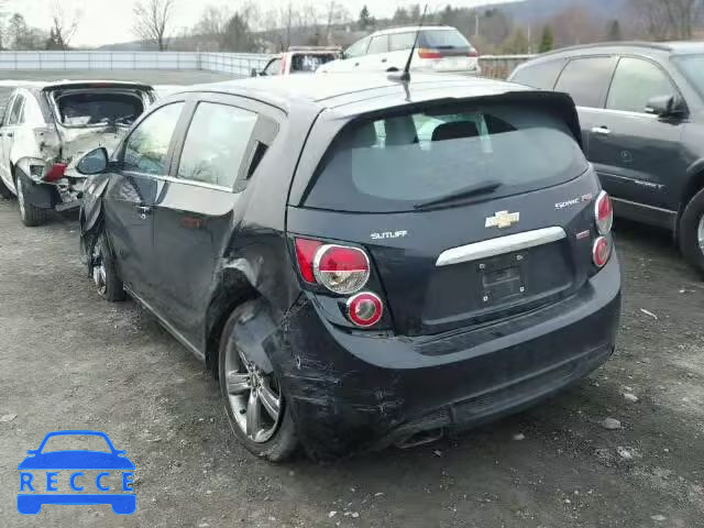 2013 CHEVROLET SONIC RS 1G1JH6SB0D4172292 image 2