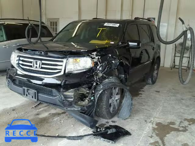 2013 HONDA PILOT TOUR 5FNYF3H94DB037677 image 1