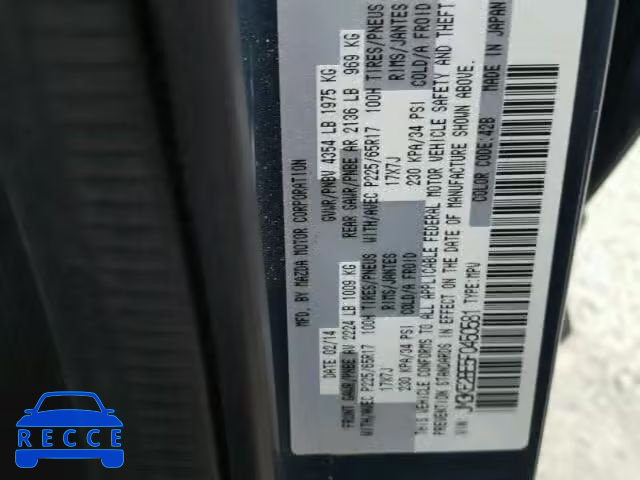 2015 MAZDA CX-5 SPORT JM3KE2BE5F0450581 image 9