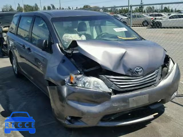 2011 TOYOTA SIENNA 5TDZK3DC3BS014045 image 0