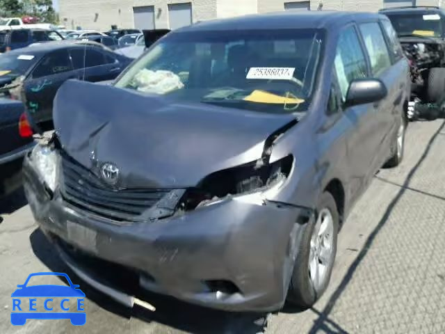 2011 TOYOTA SIENNA 5TDZK3DC3BS014045 image 1