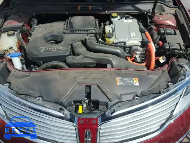 2014 LINCOLN MKZ HYBRID 3LN6L2LU1ER820540 image 6