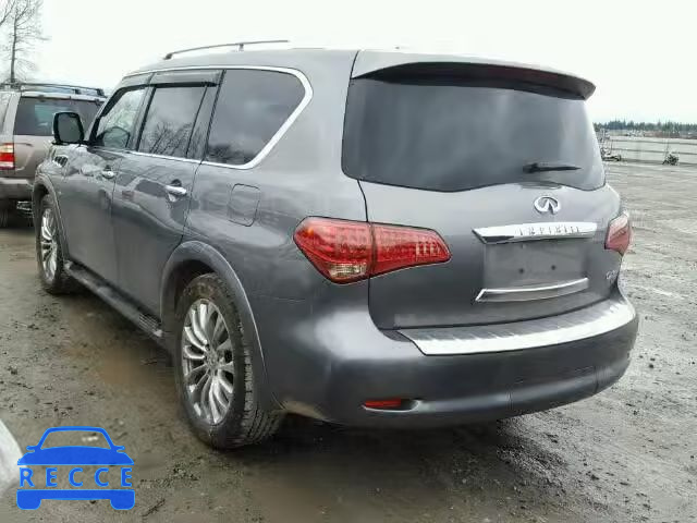 2015 INFINITI QX80 JN8AZ2NE8F9080540 image 2