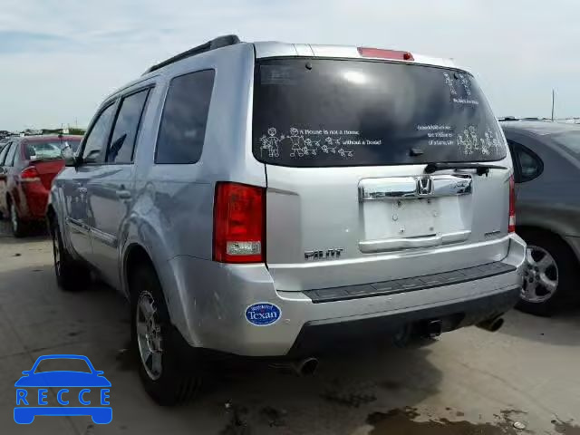 2010 HONDA PILOT TOUR 5FNYF3H92AB001501 image 2