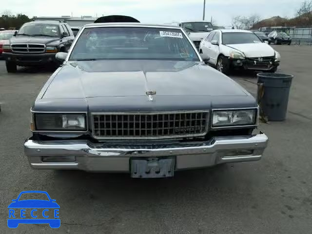 1989 CHEVROLET CAPRICE 1G1BL51E1KR175758 зображення 9