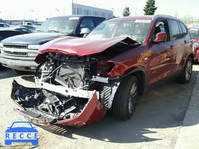 2014 BMW X3 XDRIVE2 5UXWX9C51E0D22849 image 1