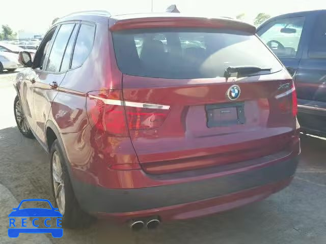 2014 BMW X3 XDRIVE2 5UXWX9C51E0D22849 image 2