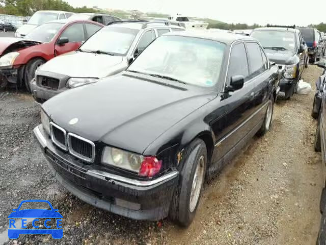 1998 BMW 740IL WBAGJ8327WDM12969 зображення 1
