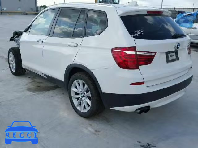 2013 BMW X3 XDRIVE2 5UXWX9C5XD0A10737 зображення 2