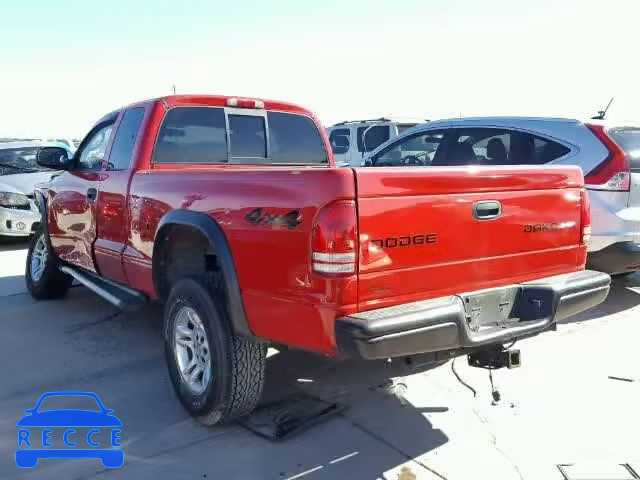 2004 DODGE DAKOTA SPO 1D7HG32K04S568697 image 2