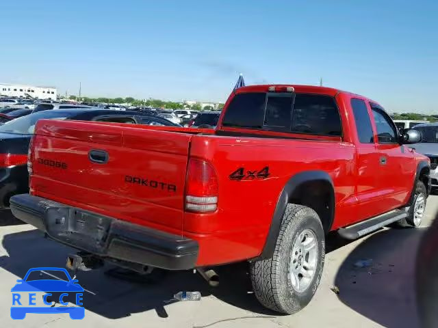 2004 DODGE DAKOTA SPO 1D7HG32K04S568697 image 3