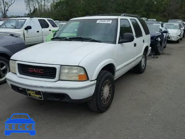 1998 GMC JIMMY 1GKDT13WXW2541525 image 1