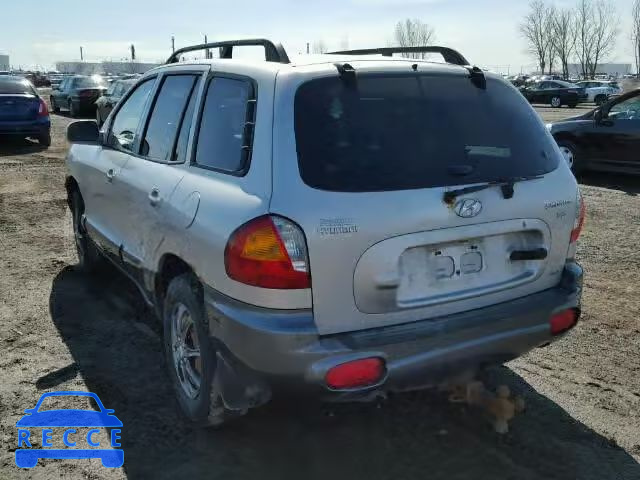 2004 HYUNDAI SANTA FE KM8SB73EX4U624837 image 2