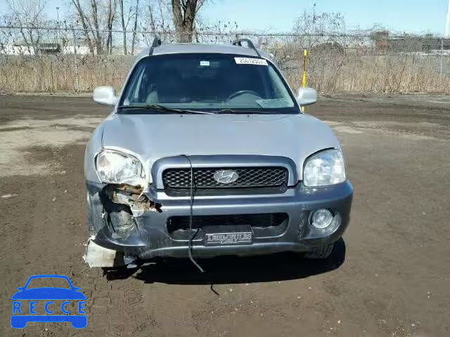 2004 HYUNDAI SANTA FE KM8SB73EX4U624837 image 8