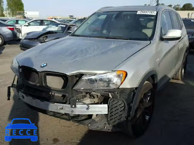 2011 BMW X3 XDRIVE3 5UXWX7C50BLL15077 зображення 1